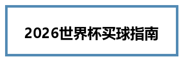 2026世界杯买球指南